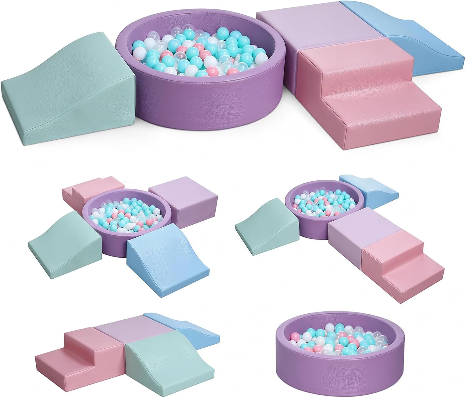 Detalle de Hoohtoot Foam Climbing Blocks 5-piece