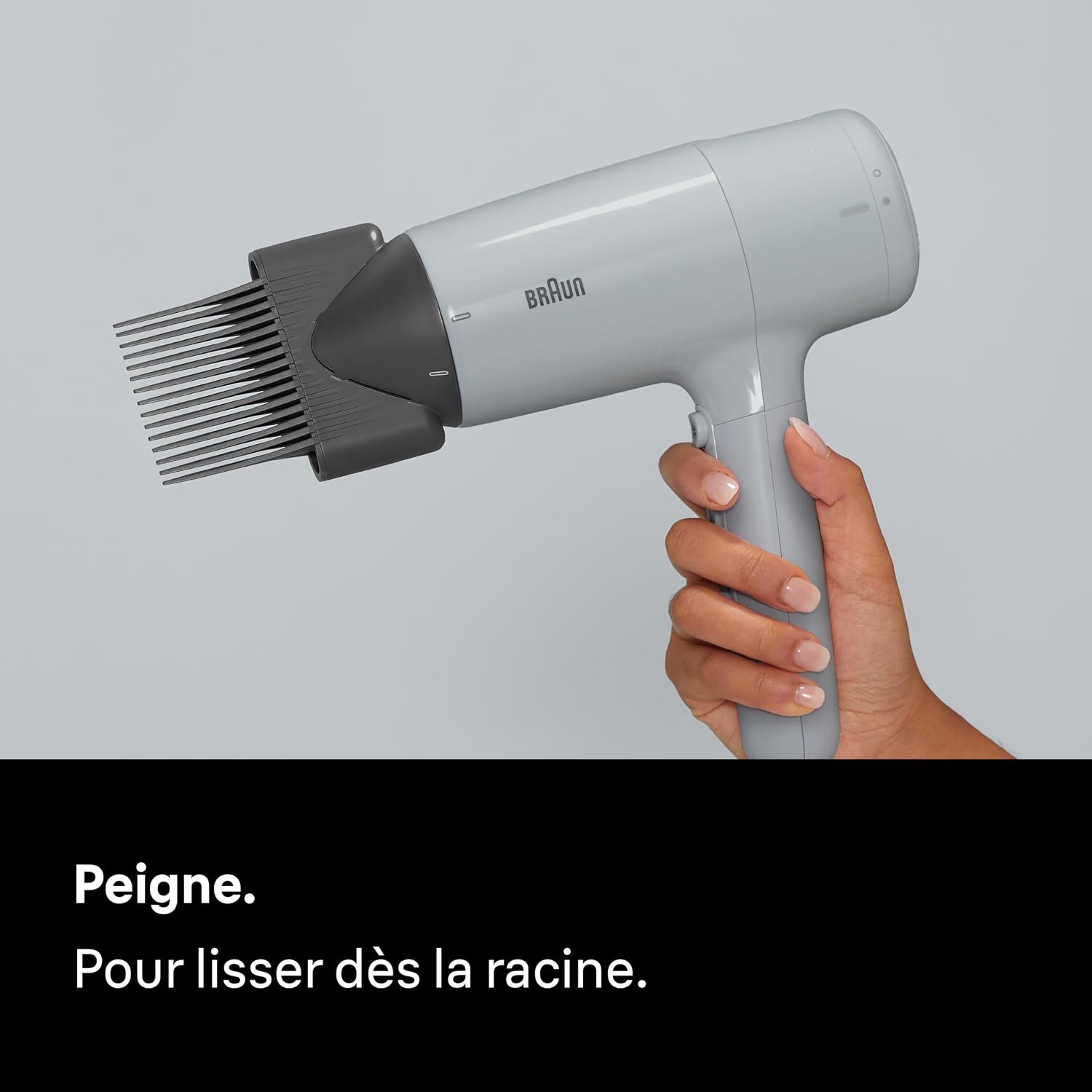 Detalle 2 de Braun Sèche-cheveux HD2.35 (BRHD235E) 2200W avec IONTEC, diffuseur, peigne lisseur et concentrateur