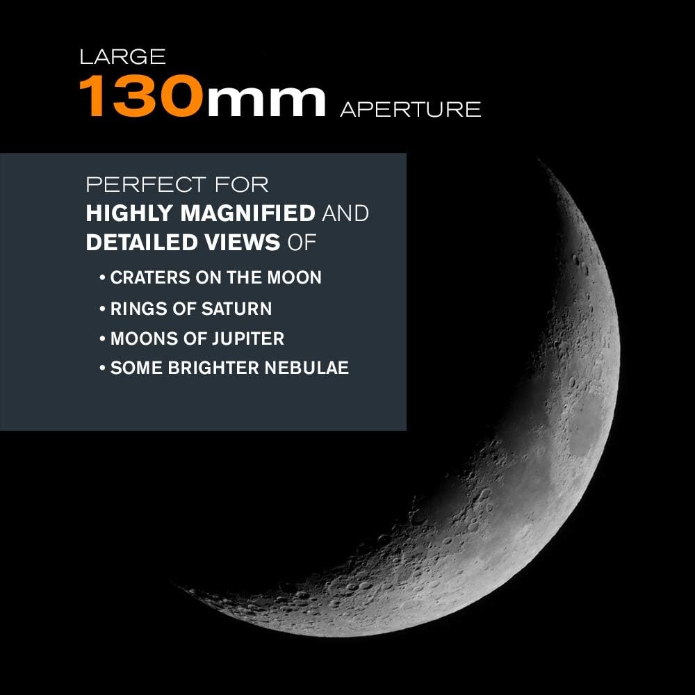 Detalle 2 de Celestron 31145 NexStar 130SLT Portable Computerised Reflector Telescope
