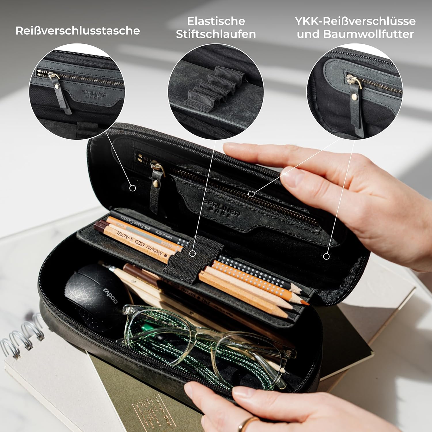 Thumbnail 3 de Berliner Bags Felix Federmäppchen 22,5 cm