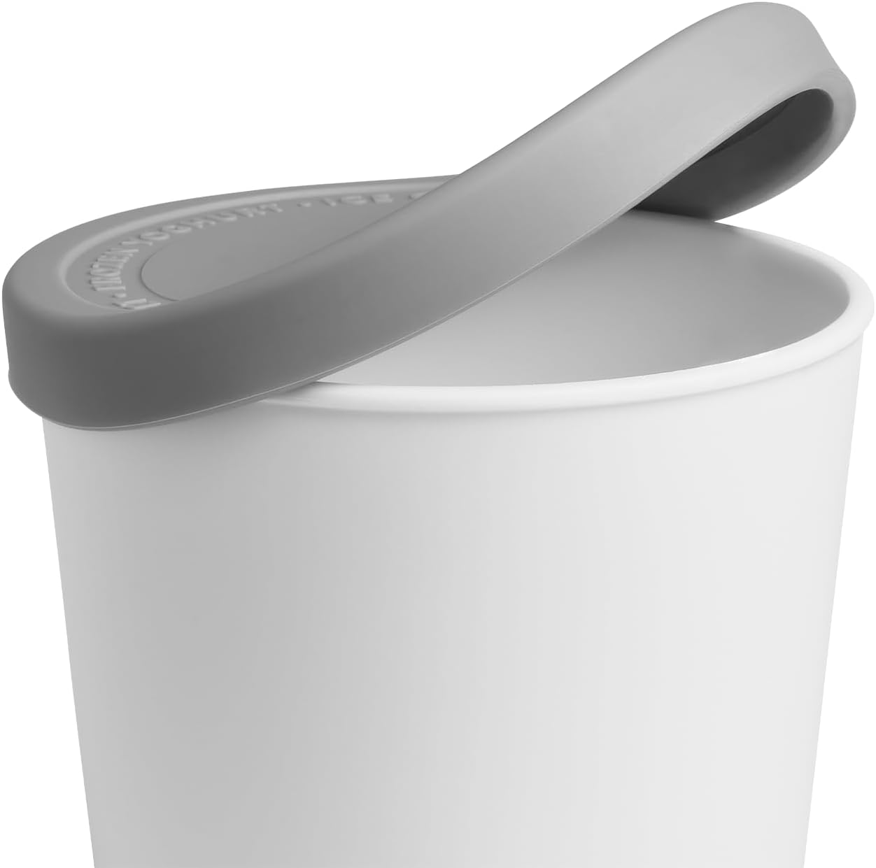 Detalle de Springlane Kitchen ijsdozen 1 liter, set van 2 met BPA-vrij kunststof en siliconen deksel