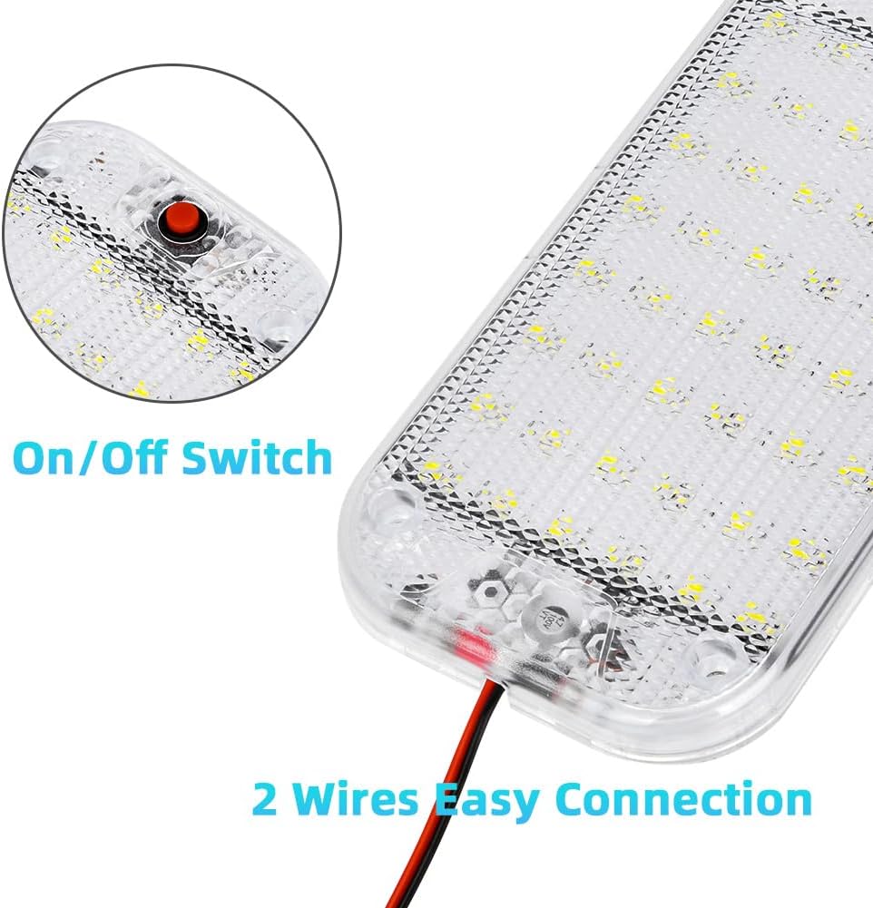 Detalle 2 de URAQT luci LED da tetto 12V 48 LED
