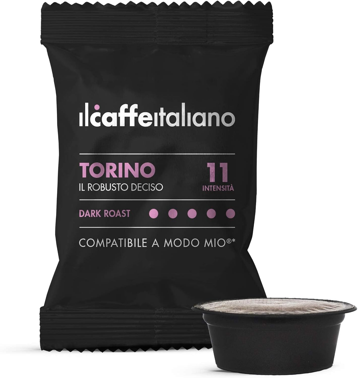 Detalle de FRHOME - Capsules Lavazza A Modo Mio Torino Intensité 11 – 100 cápsules