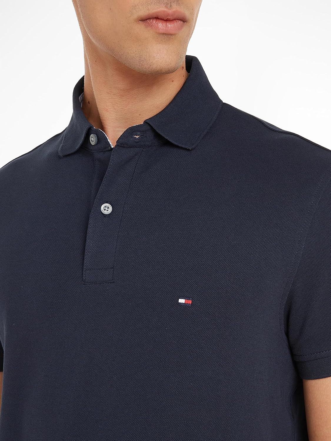 Thumbnail 2 de Tommy Hilfiger Herren Poloshirt Kurzarm 1985 Regular Fit (1985) – Regular Fit mit 2-Knopf-Kragen
