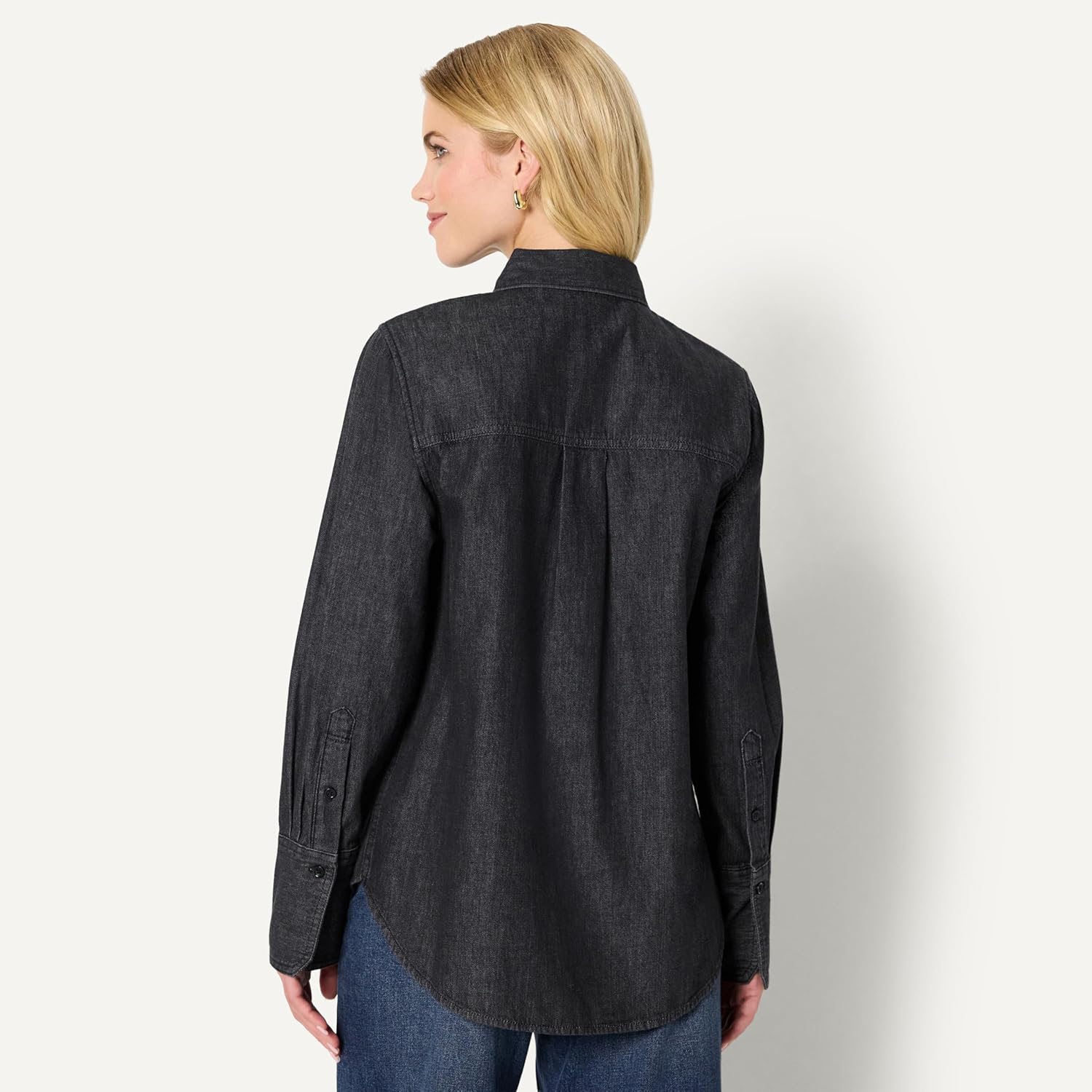 Thumbnail 1 de Amazon Essentials Damen Oversize-Button-Down Jeanshemd