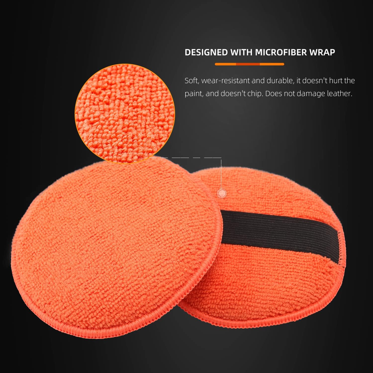 Detalle 2 de SPTA Wax Applikator Pads 9-teilig