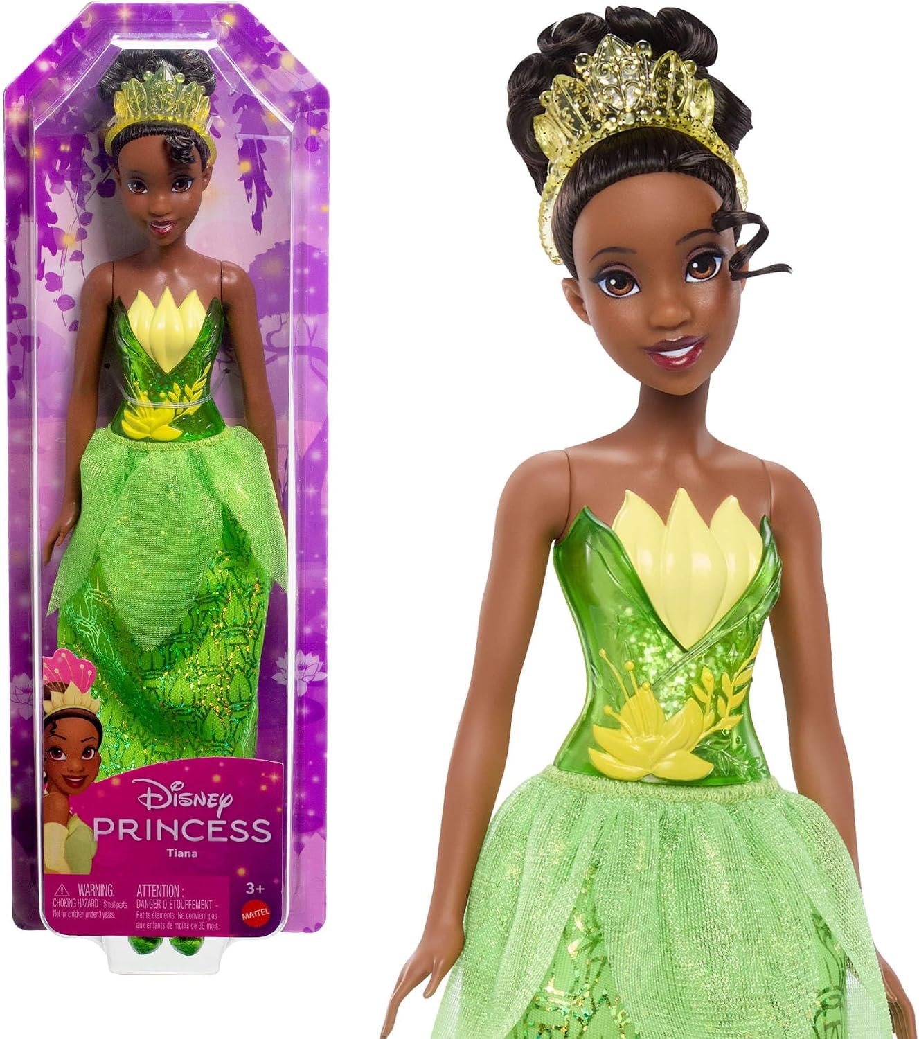 Detalle de Mattel Tiana bambola 3+ Anni