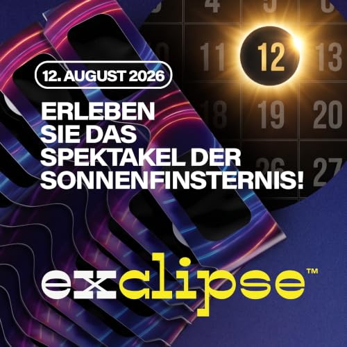 Thumbnail 6 de exclipse Sonnenfinsternisbrille 5er-Pack mit Handy-Filter – ISO 12312-2, CE & UKCA zertifiziert