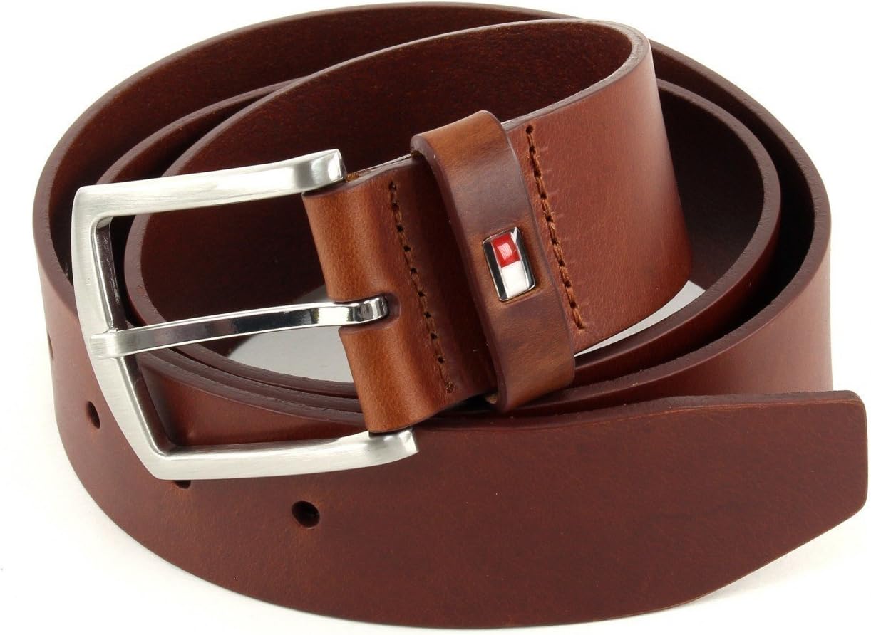 Thumbnail 6 de Tommy Hilfiger Ledergürtel NEW DENTON – 4 cm breit, dunkelbraun