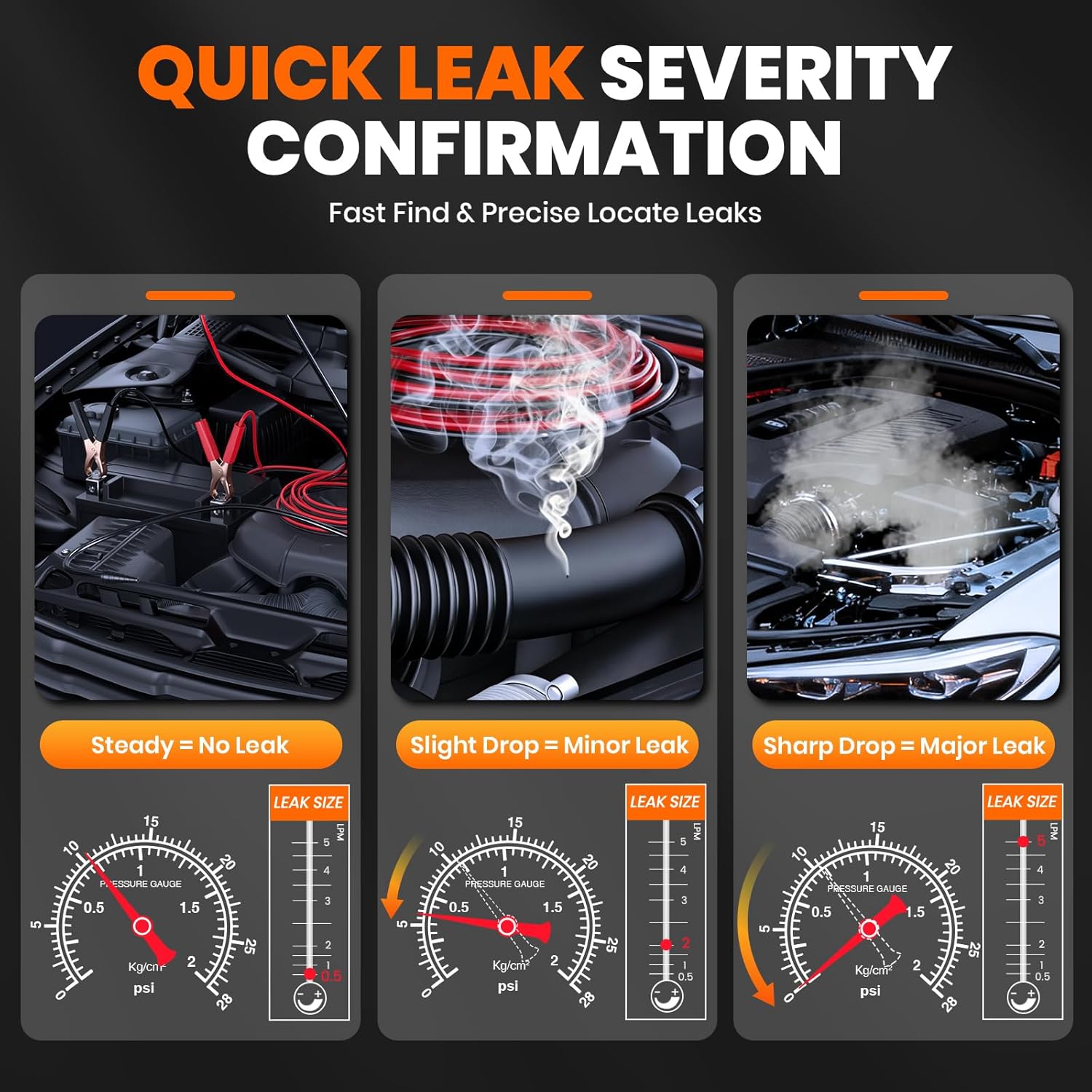 Thumbnail 4 de ANCEL S3000-US Smoke Machine Leak Detector