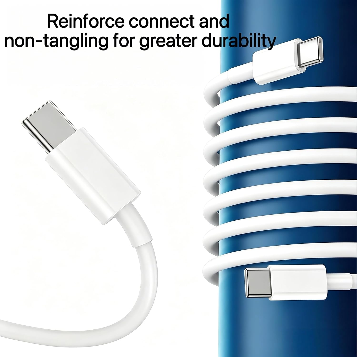 Thumbnail 6 de Long USB C to USB C Cable 3M, 2 Pack – 60W PD Fast Charging & 480Mbps Data with Type C to C Lead