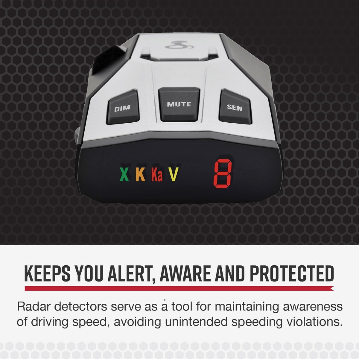 Detalle 2 de Cobra RAD 350 Laser Radar Detector (Long Range) with IVT Filter and OLED Display