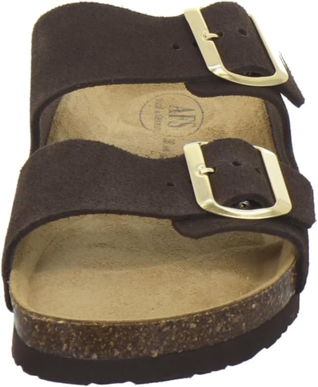 Thumbnail 5 de AFS-Schuhe 2100 Damen-Pantoletten aus echtem Leder mit verstellbarer Schnalle (Made in Germany)