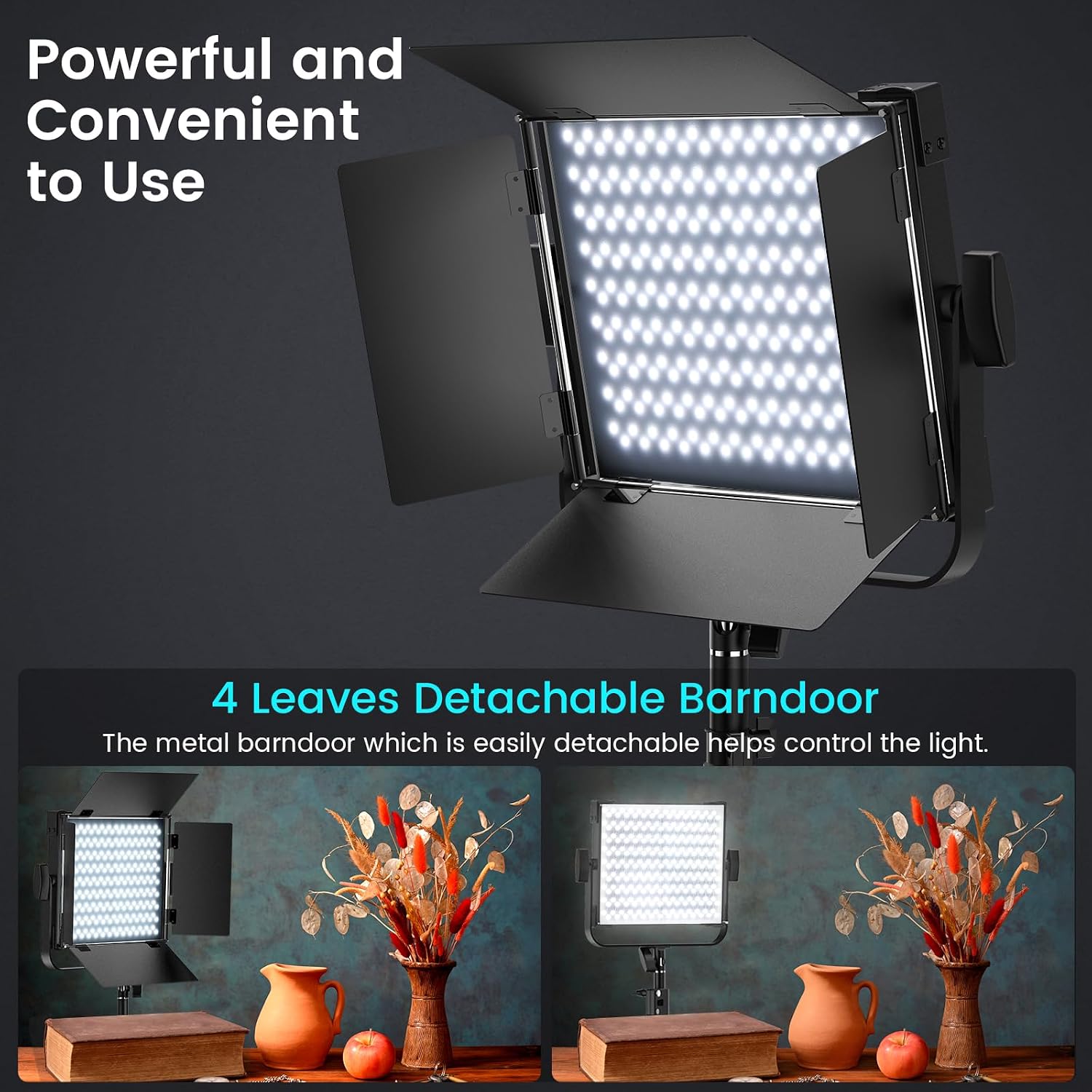 Thumbnail 4 de RGB Photography Video Lighting Kit 50W Bi-Colour with USB RGB LEDs – UK Edition