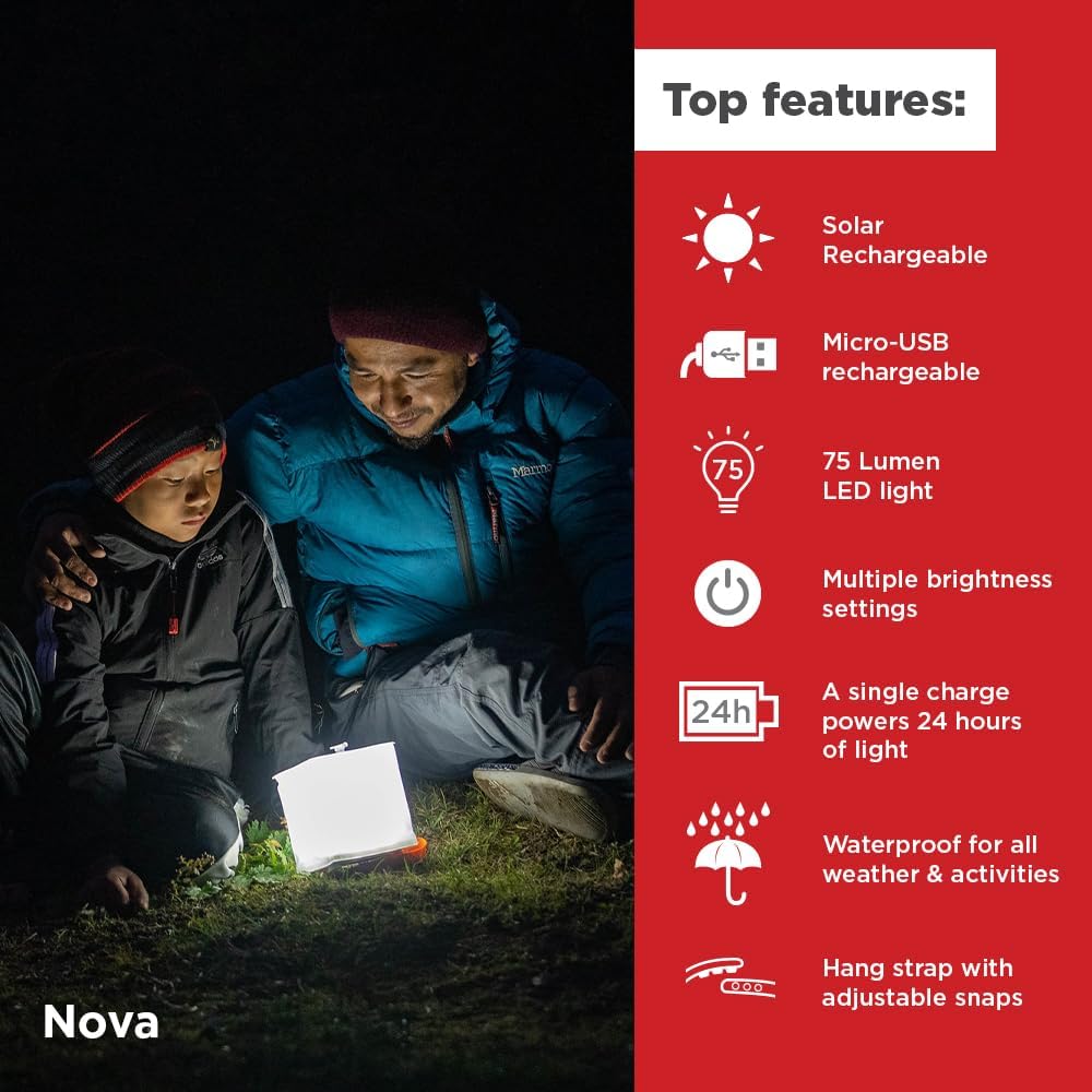 Detalle 2 de LuminAID Solar Camping Lantern 1-pack 🏕