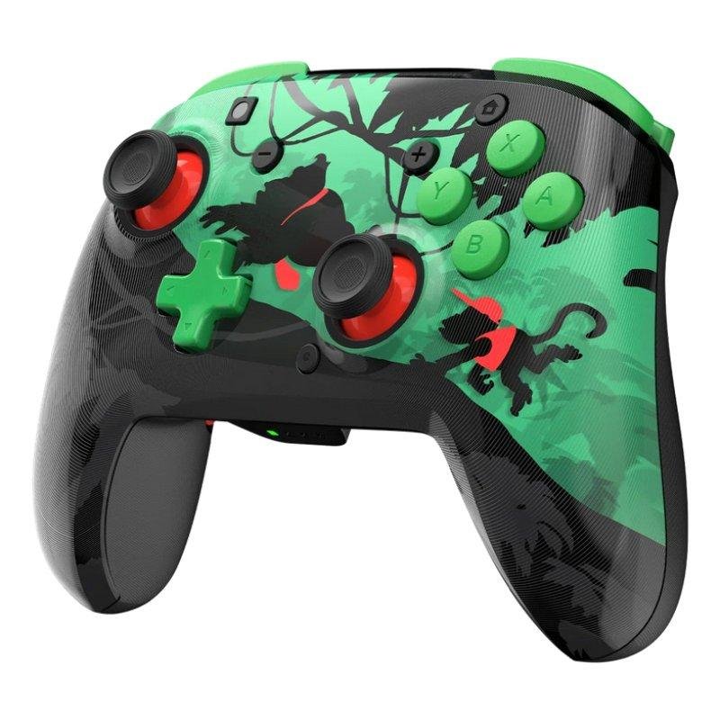 Detalle de Gamepad Turtle Beach Rematch Wireless Donkey Kong para Nintendo Switch (botones programables)