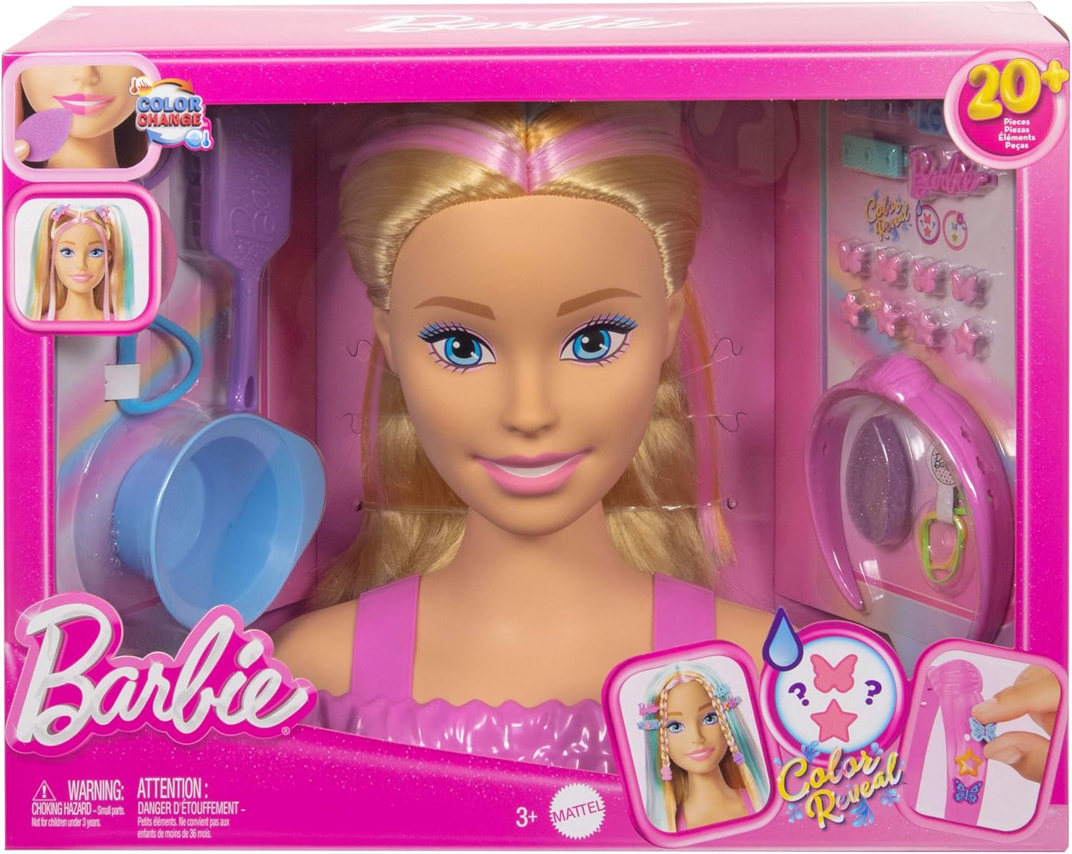 Thumbnail 6 de Barbie Busto para peinar ⭐️ con 20+ accesorios creativos