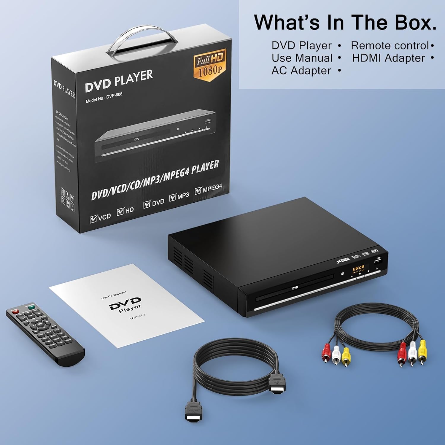 Thumbnail 5 de DVD Player 1080P for TV 📺