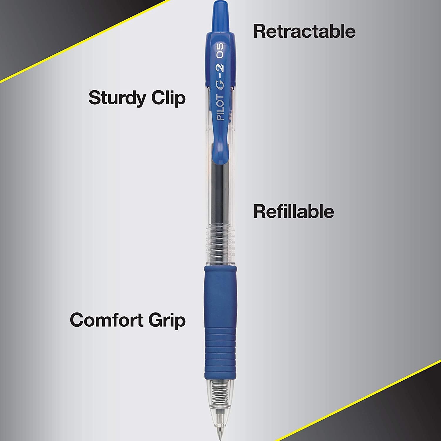Thumbnail 5 de Pilot Blue Gel Pens 0.5mm