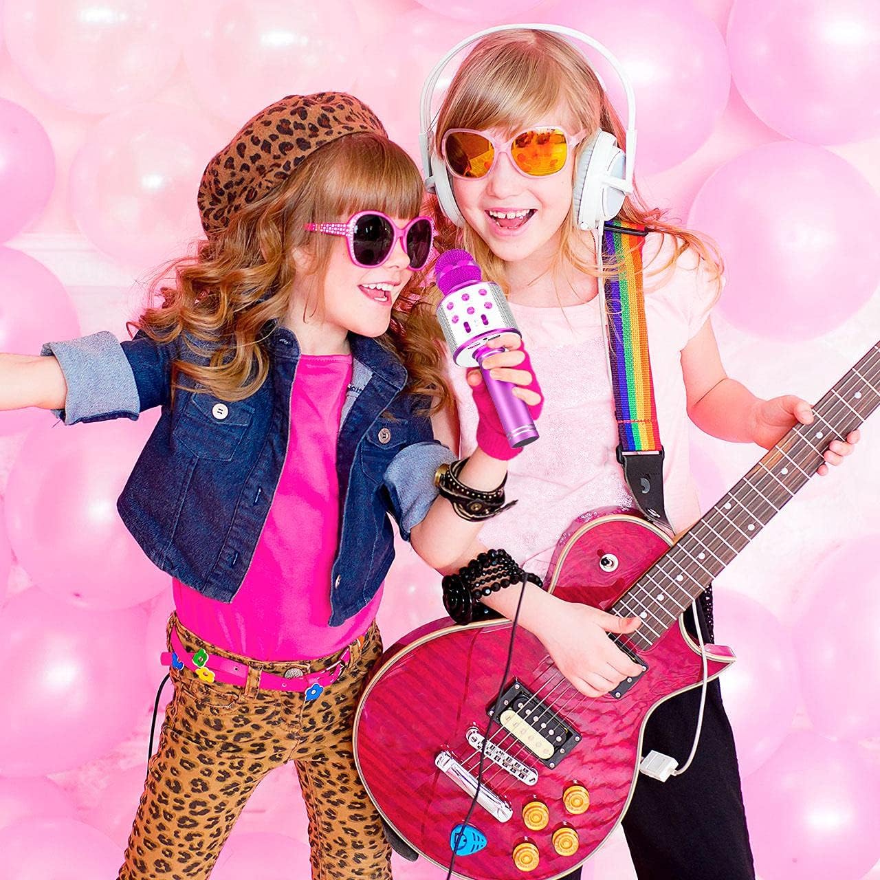 Thumbnail 1 de GeschenPark Bluetooth Microfono Karaoke per Bambini – Karaoke wireless per 3–10 anni, regalo originale