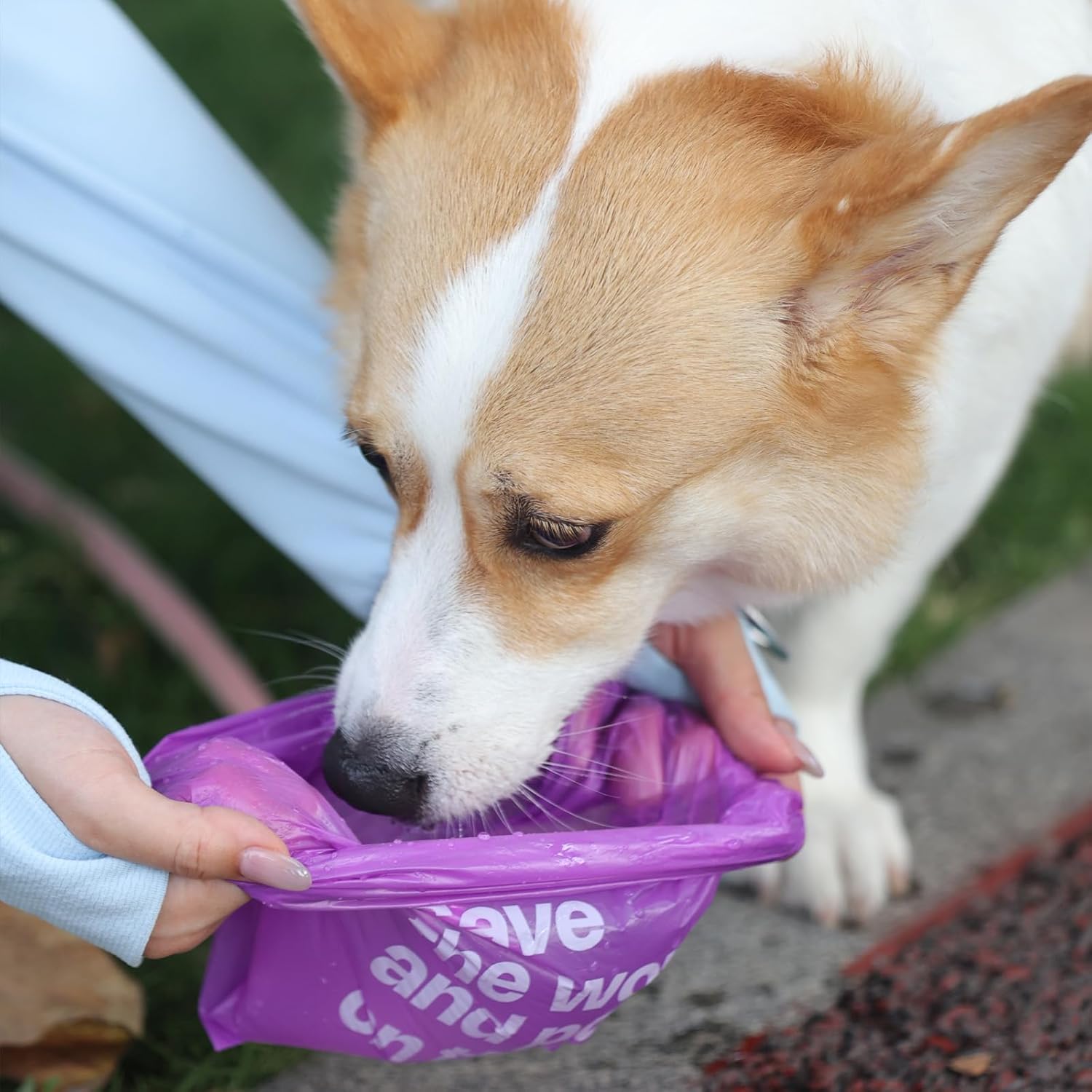 Thumbnail 6 de Deo Doo dog poop bags with handles (30 rolls, 360 count) – big size, leak-proof and lavender scented