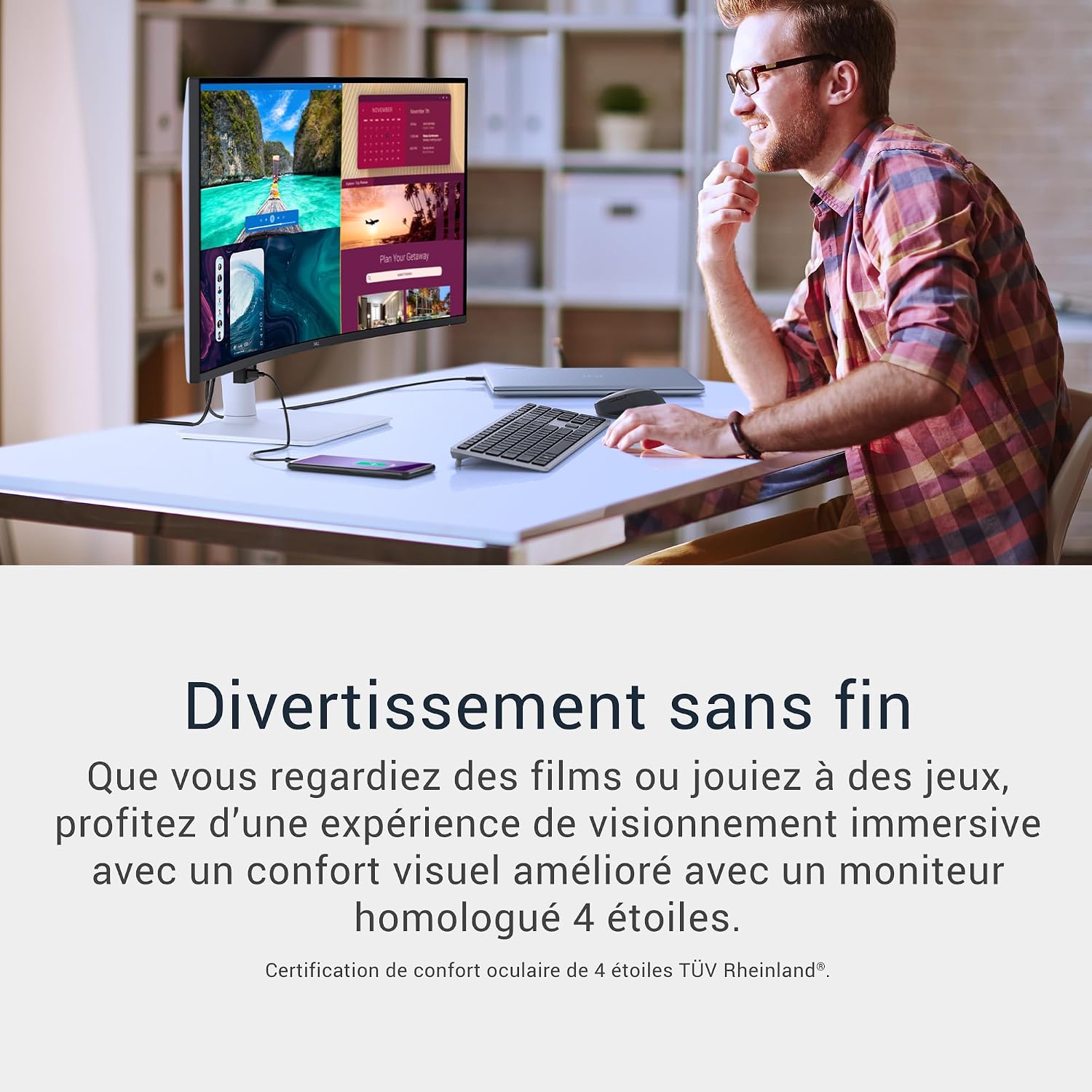 Detalle de Dell monitor S3425DW