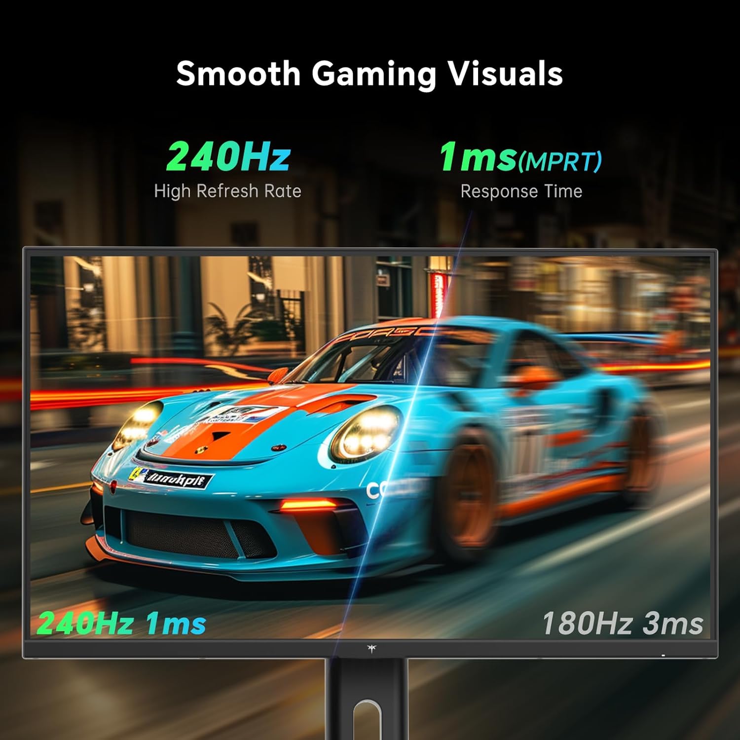 Thumbnail 1 de KTC H27F7 27-Inch FHD Gaming Monitor (240Hz) with Adaptive Sync, HDR10, and Ergonomic Stand