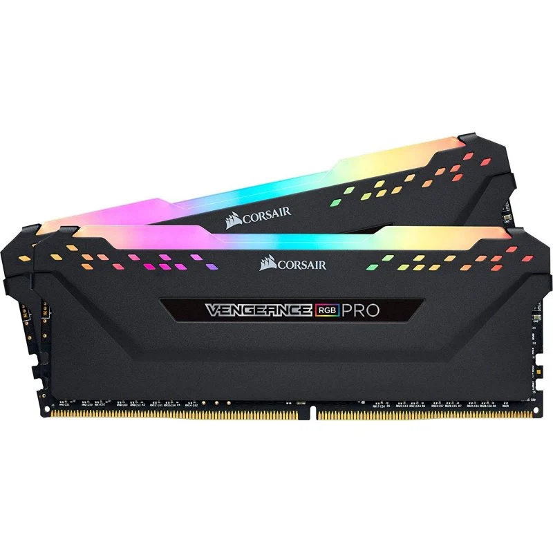 Detalle de Corsair Vengeance RGB Pro Optimizado AMD DDR4 3200 16GB (2x8GB) CL16