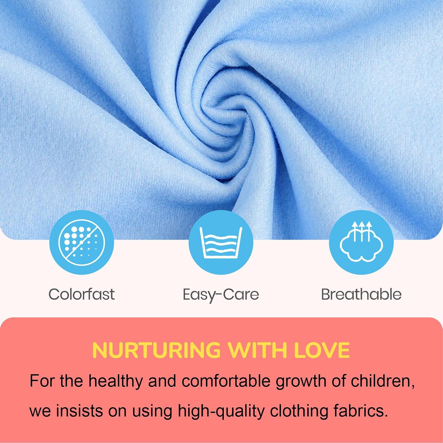 Detalle de LQSZ Girls' Matching Nightgown Set, Milk Fiber