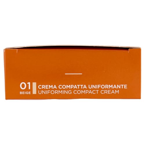 Detalle de Rilastil Sun System Fondotinta Compatto Beige SPF50+ | Coprente e Cremoso, 10 g