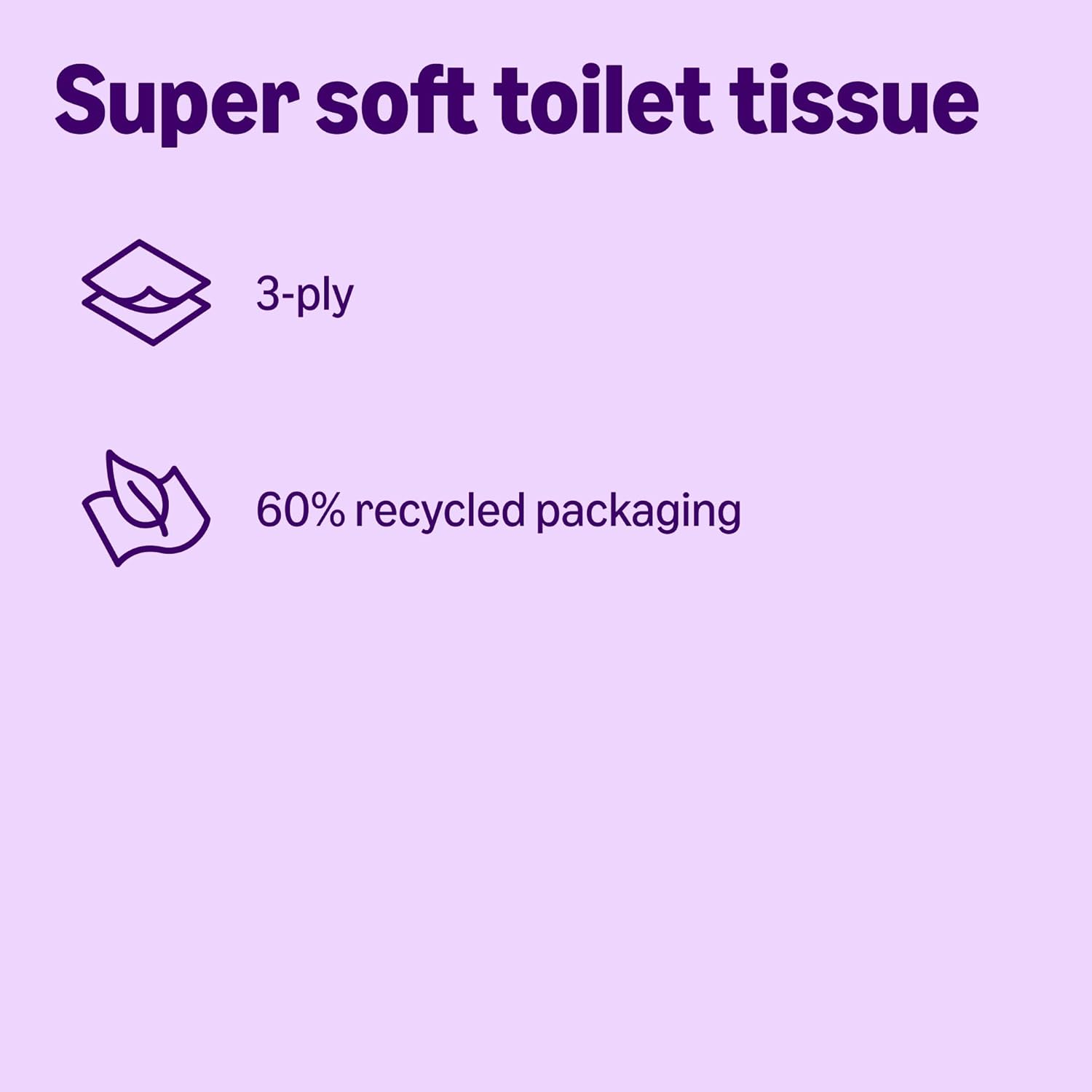 Detalle de By Amazon Super Soft Toilet Tissue, 3-ply, 45 Rolls – FSC Certified, UK-Made