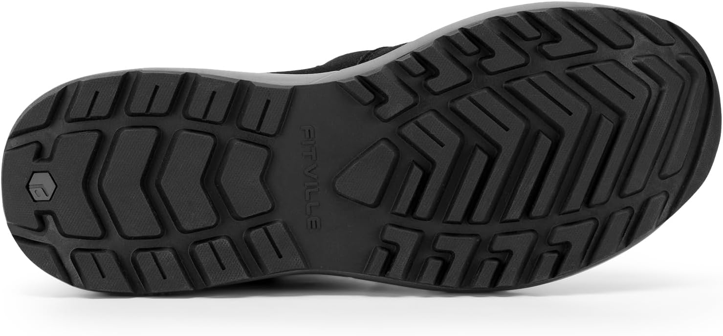 Thumbnail 3 de FitVille Chaussures sans Lacets Homme Pieds Larges