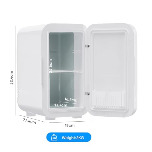 Thumbnail 8 de Enventor 6L Mini Fridge: Portable Cooler and Warmer with AC + 12V DC