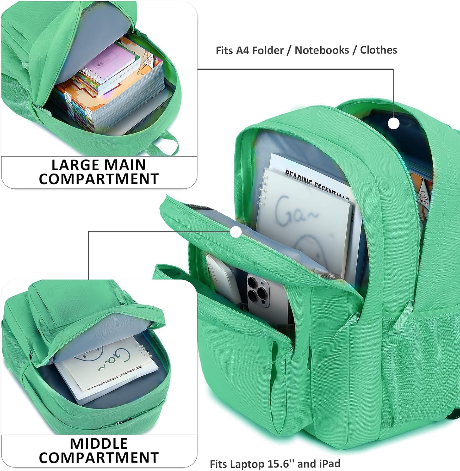 Detalle 2 de Abshoo Travel Backpack, 16.5-Inch