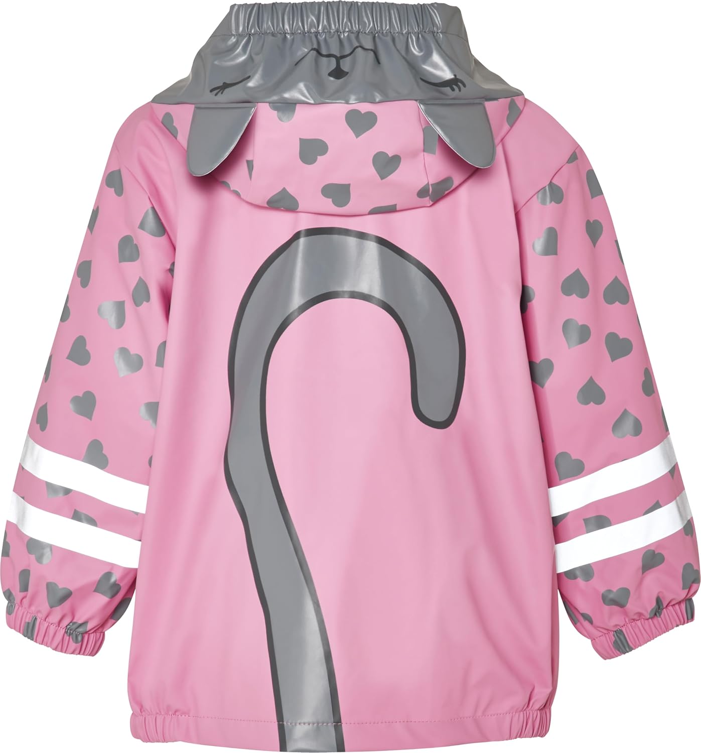 Detalle de Playshoes Unisex Kinder Regenjacke Outdoorjacke – Wasserdicht, winddicht und sicher bei jedem Wetter