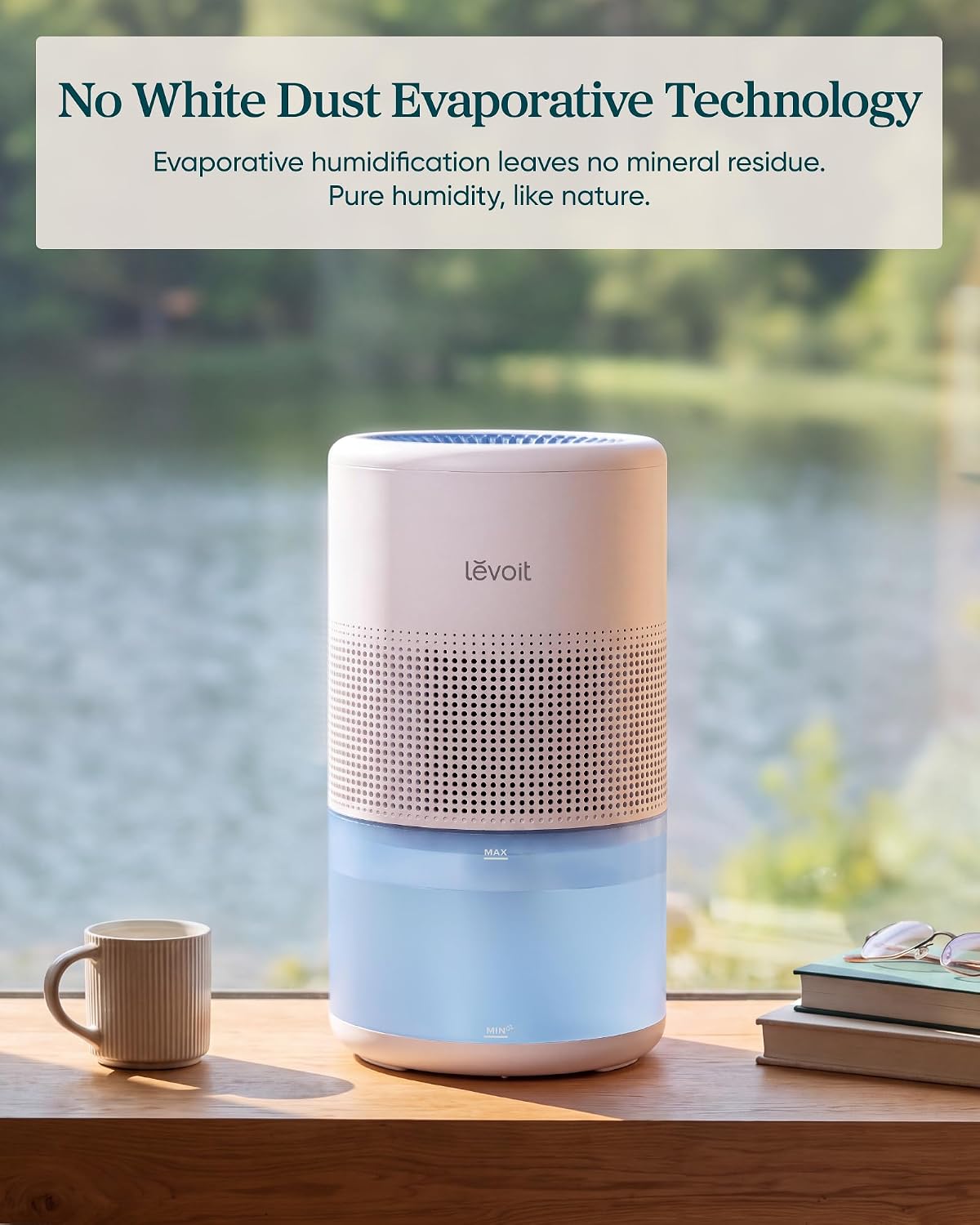 Thumbnail 2 de Levoit LEH-S451S-WUS Superior Studio Smart Evaporative Humidifier, 4.5L