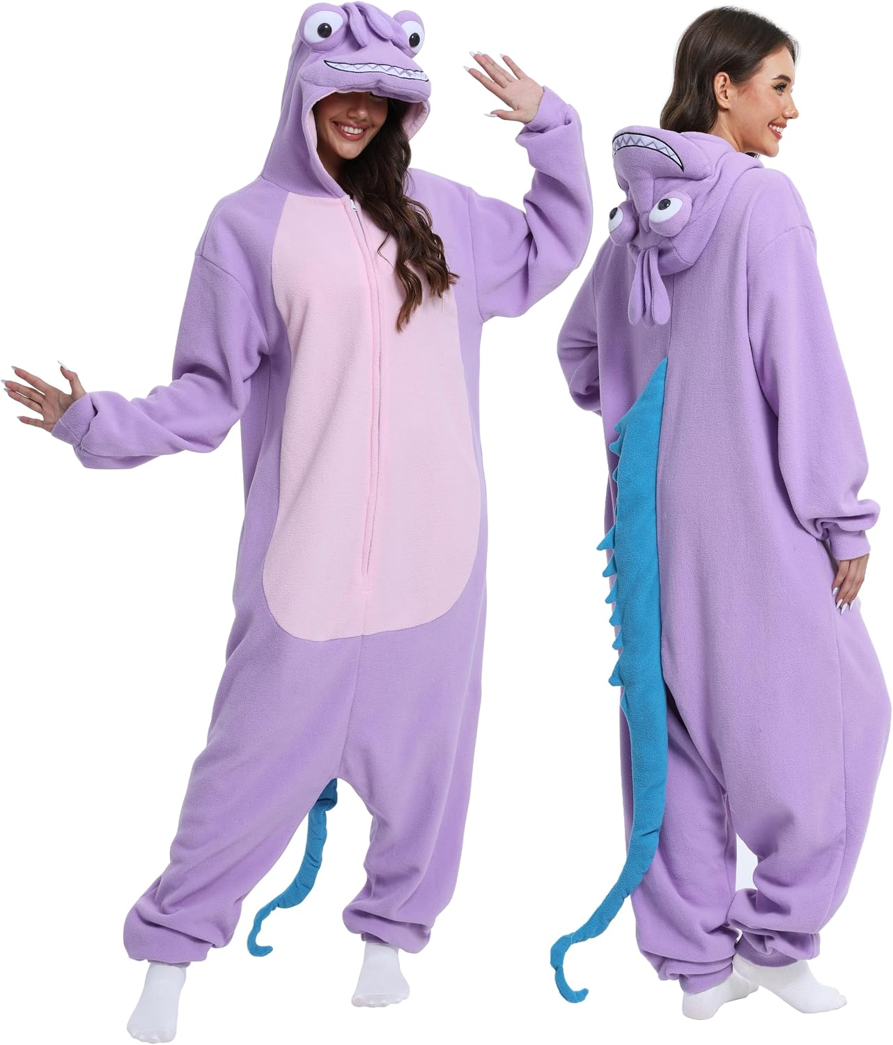 Detalle de NAITOKE Animal Onesie Pajamas for Adults, Halloween Cartoon Design