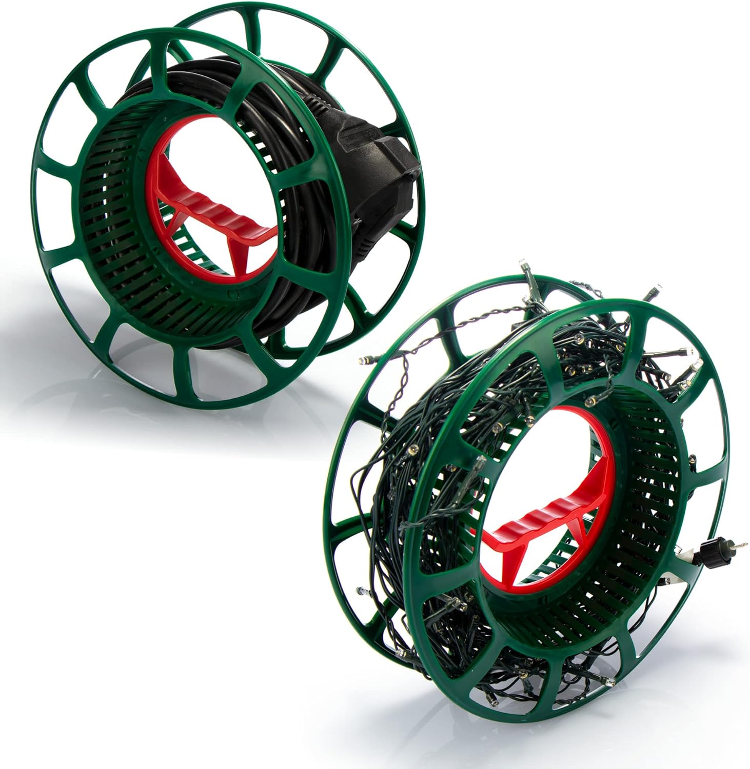 Detalle de COM-FOUR® Enrouleur de câble 24,5 cm