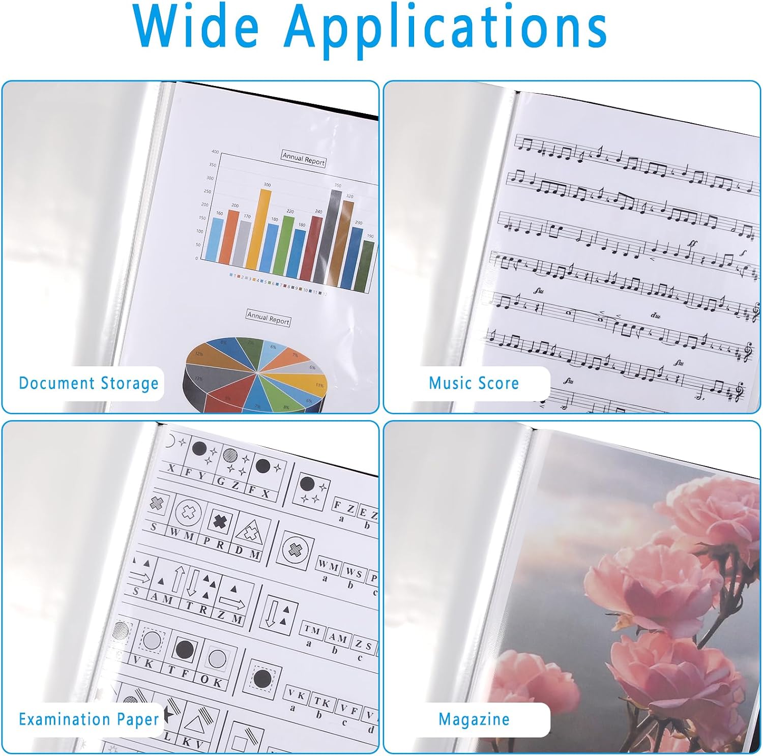 Thumbnail 6 de A4 Presentation Folder Display Book 110 Pockets