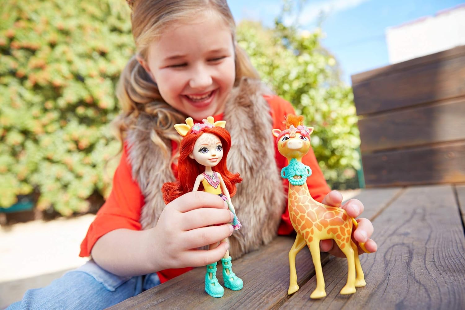 Detalle 2 de Enchantimals FKY74 Balade girafe 15 cm
