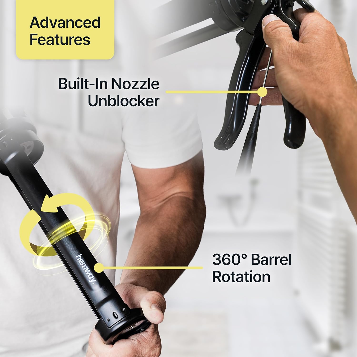 Thumbnail 6 de Hemway Sealant Gun 4‑Piece Kit