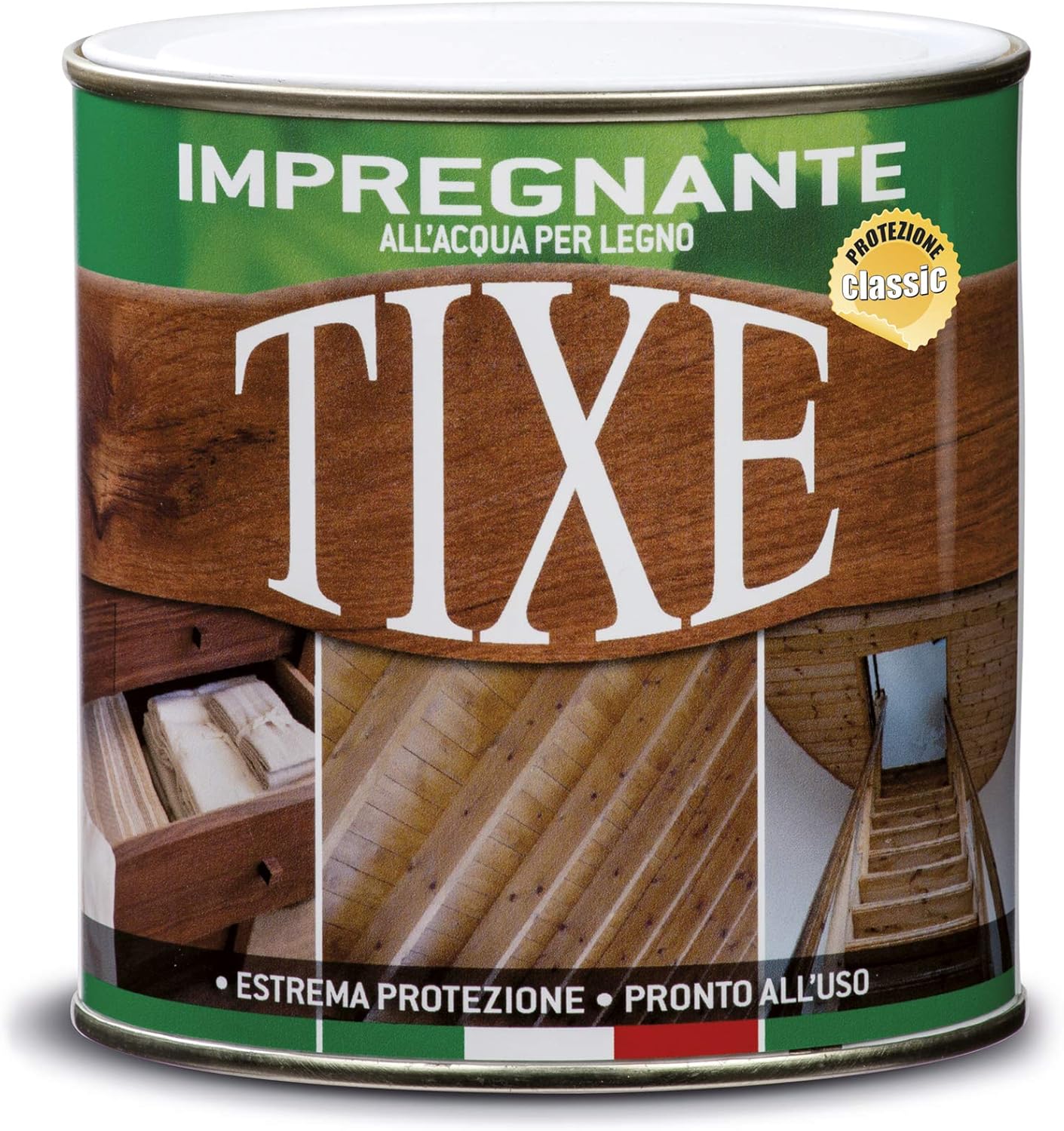 Thumbnail 4 de TIXE Impregnante Legno all'Acqua – Vernice di finitura protettiva 750 ml, Noce Chiaro