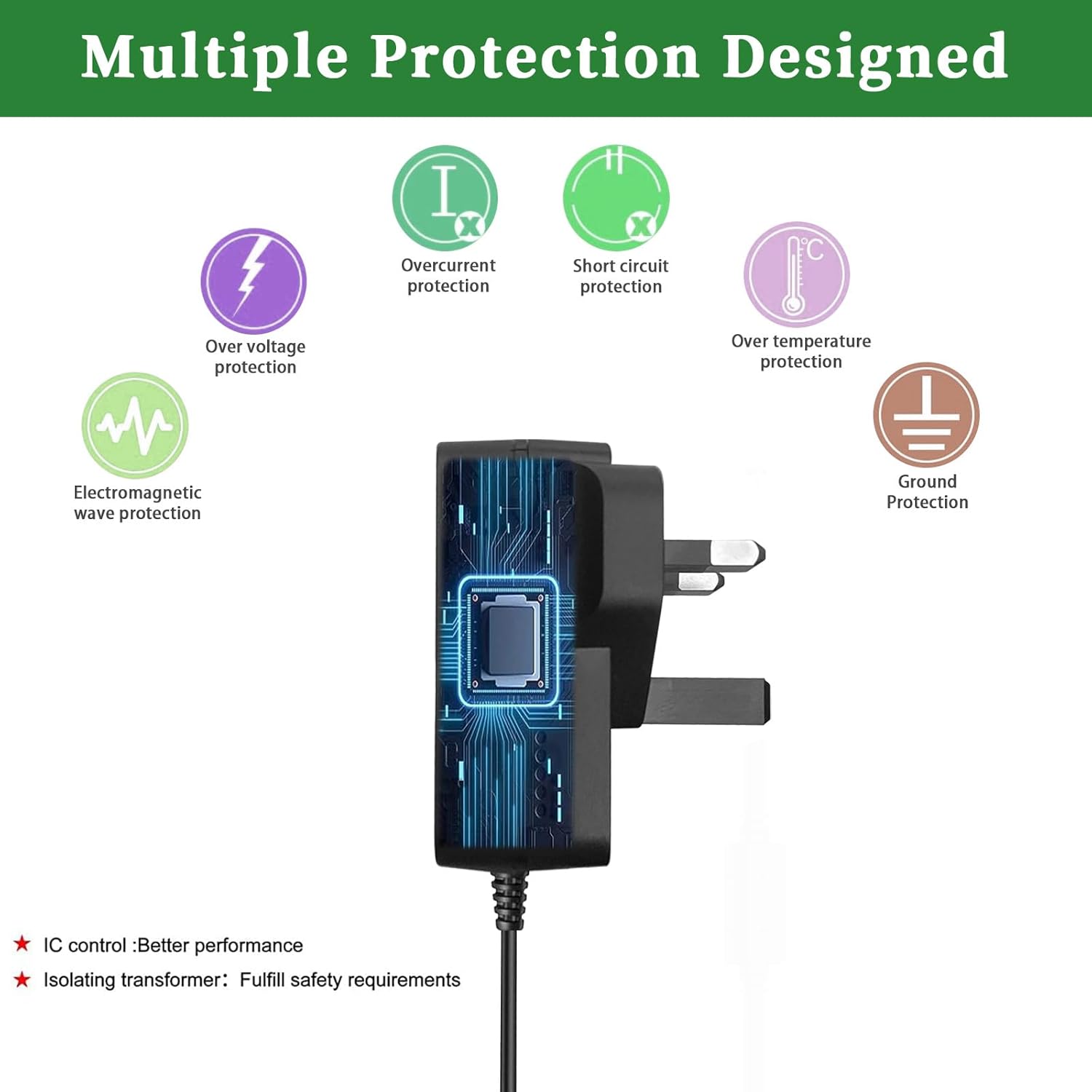 Thumbnail 6 de Gonine 15W Power Supply Adapter for Echo and Fire TV Cube