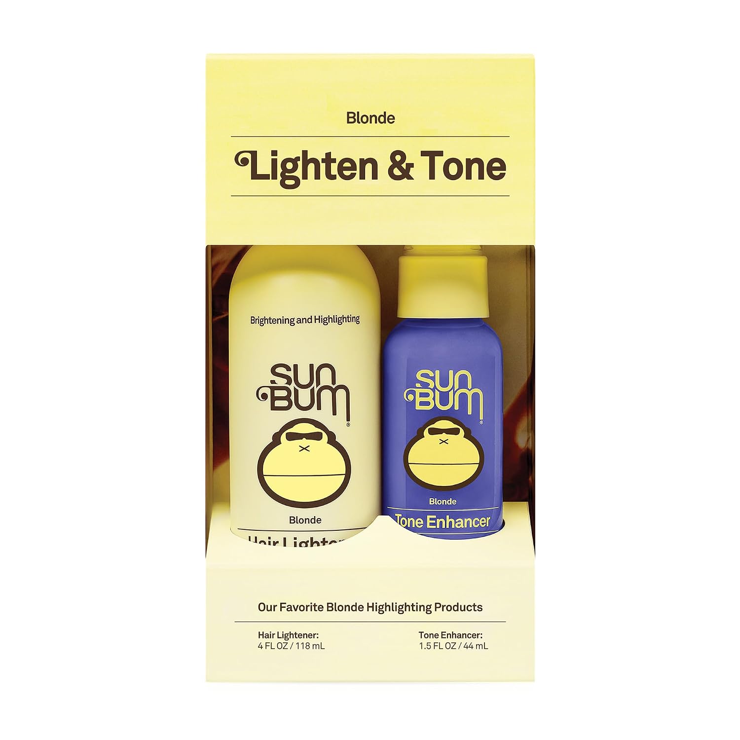 Detalle de Sun Bum Lighten and Tone Travel Kit for Blonde Hair 4 oz