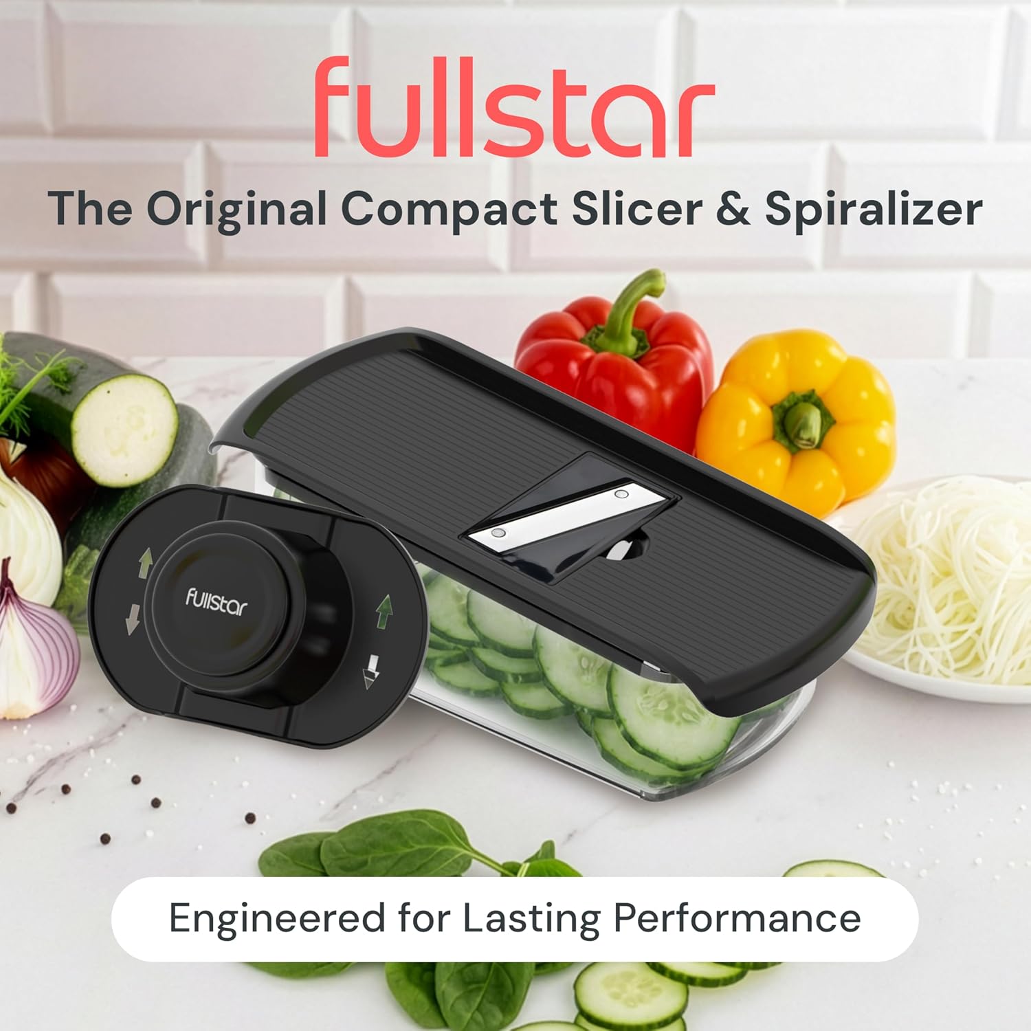 Detalle 2 de Fullstar Mandoline Vegetable Slicer, 5-Cup Container