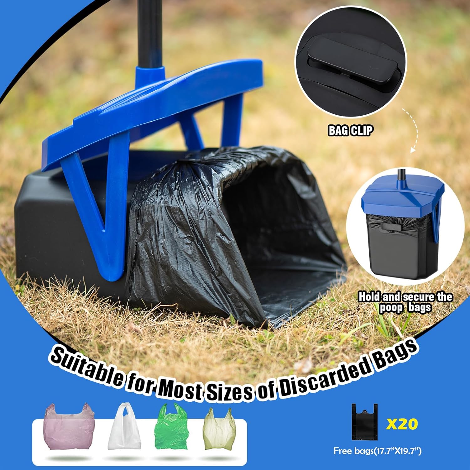 Detalle de TIMINGILA Pooper Scooper with 20 bags