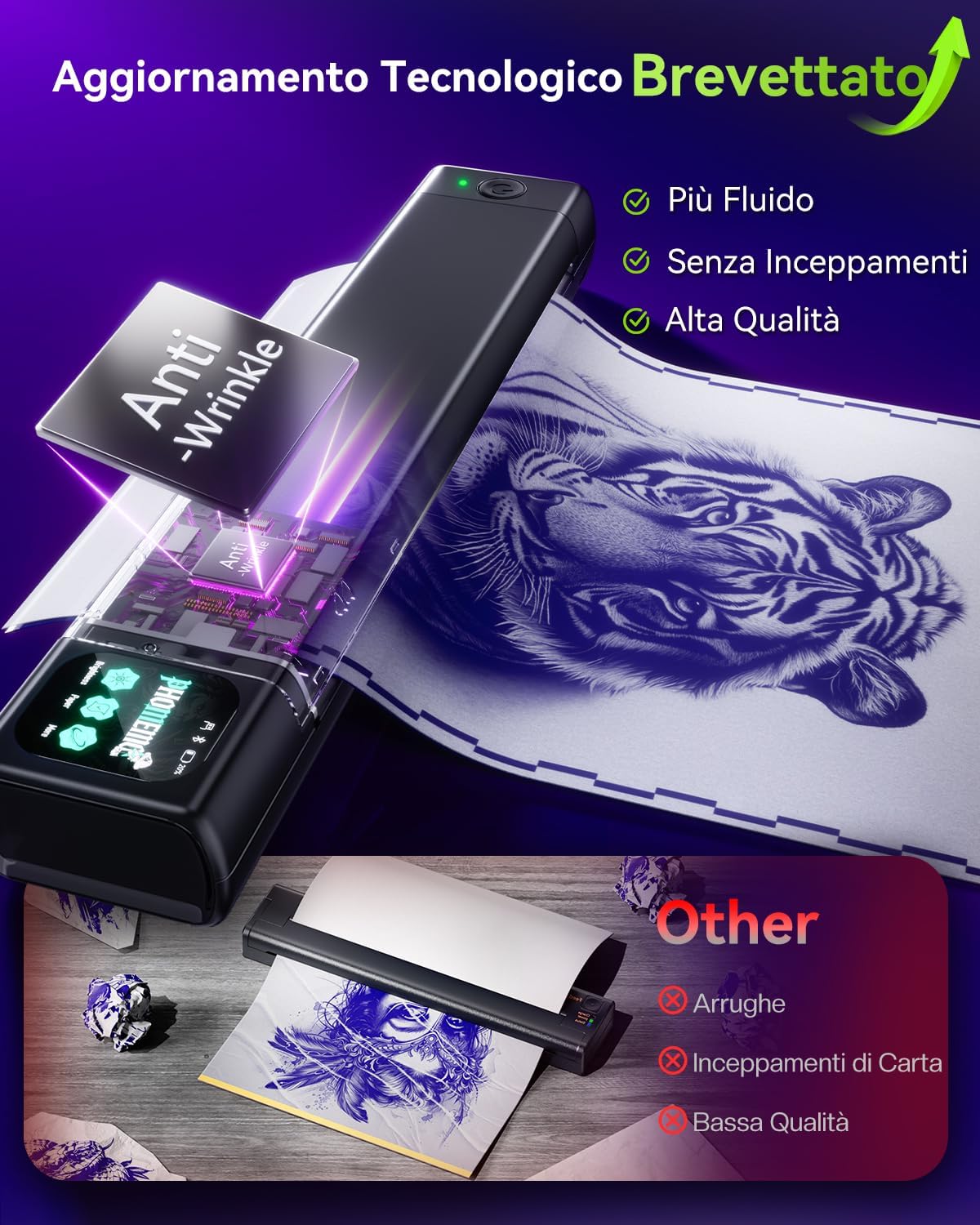Thumbnail 4 de Phomemo M08F Plus Stampante stencil 715 g