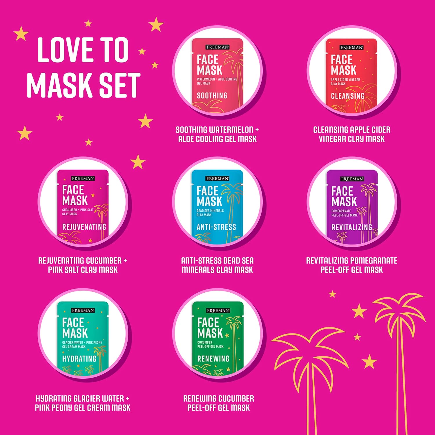 Thumbnail 2 de Freeman Love To Mask 14-piece 🧖♀