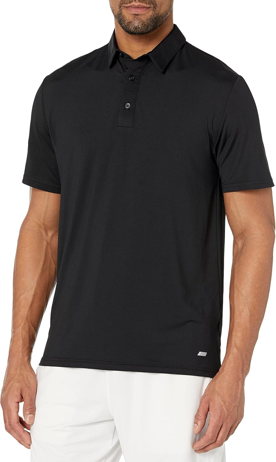 Detalle de Amazon Essentials Men's Slim-Fit Quick-Dry Moisture-Wicking Tech Stretch Short Sleeve Golf Polo
