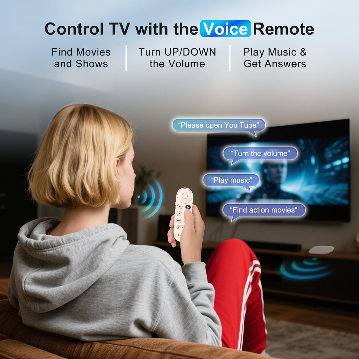 Detalle 2 de Google Chromecast Remote for Google TV